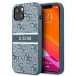 Guess Capa Hard Guhcp13S4Gdbl iphone 13 Mini Stripe Blue