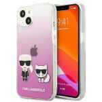 Karl Lagerfeld Capa Klhcp13Shchck iphone 13 Mini 5,4" Transparent Ikonik Choupette