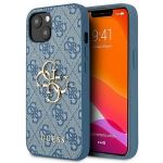 Guess Capa Guhcp13Sls4Ggwh iphone 13 Mini 5,4" Bialy/white Hard Capa Silicone 4G Logo