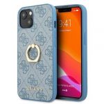 Guess Capa Hardcapa 4G Guhcp13S4Gmrbl iphone 13 Mini With Ring Stand Blue