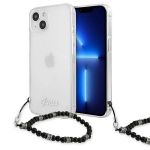 Guess Capa Guhcp13Skpsbk iphone 13 Mini 5,4" Transparent Hardcapa Black Pearl