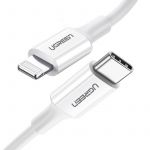 Ugreen Mfi usb Type C Lightning Cable 3A 2m White (US171)
