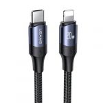 Usams Cabo Cable U71 Usb-c Lightning 20W Fast Charge 2M Black