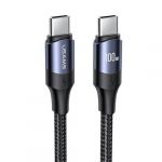 Usams Cabo Cable U71 Usb-c Usb-c 100W Fast Charge 2M Black