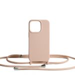 Capa com Cordão Ajustável Areia iPhone 12 Mini - IS206489