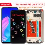 Touch + Display Huawei P40 Lite E Completo Preto