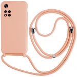 Cool Accesorios Capa para Xiaomi Redmi Note 11 Pro Plus 5G Cord Plain Pink