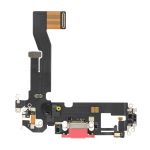 Clappio Conector de Carga Lightning e Microfone iPhone 12 e 12 Pro Substituição Vermelho - Cosec-rd-ip12