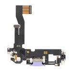Clappio Conector de Carga Lightning e Microfone iPhone 12 e 12 Pro Substituição Violeta - Cosec-pp-ip12
