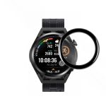 Película Protectora de Ecrã Gel Full Cover Com Bordas Pretas para Huawei Watch GT Runner - Transparente - 7427285716090