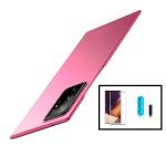 Kit Película de Vidro Curvada Full Glue UV + Capa Rígida e Fina para Samsung Galaxy S22 Ultra 5G Pink - 7427285732632