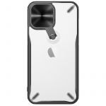 Nillkin Cyclops Case Durable Case With a Camera Cover And a Foldable Stand para iphone 13 Pro Black