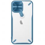 Nillkin Cyclops Case a Durable Case With a Camera Cover And a Foldable Stand para iphone 13 Pro Blue