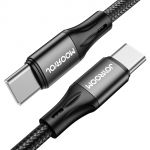 Joyroom Fast Charging / Data Cable usb Type C usb Type C Pd 60W 1M Black (S-1030N1-60)