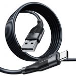 Joyroom usb Cable usb Type C para Charging / Data Transmission 3A 1M Black (S-1030M12)