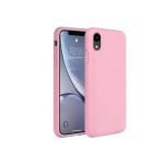 Capa Silicone iPhone XR Rosa Reforçada