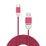 Cabo Celly Pantone de USB a USB-C de 1 5M Pink A43101630