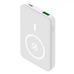 Powerbank Celly 5A Wireless Magnetic Wireless Branco