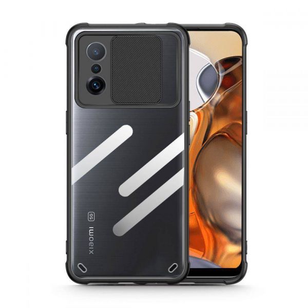 Capa Xiaomi Mi 11T / 11T Pro TP CamShield Black Kuantokusta Capa Xiaomi Mi 11T / 11T Pro TP CamShield Black Kuantokusta