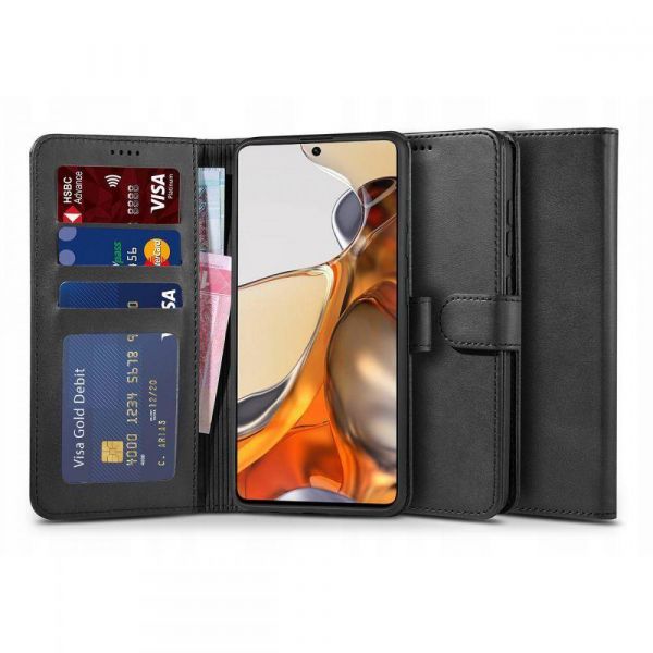 Capa Xiaomi Mi 11T / 11T Pro Flip Wallet Black Kuantokusta Capa Xiaomi Mi 11T / 11T Pro Flip Wallet Black Kuantokusta