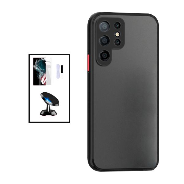 Kit Capa Anti Choque Camera Protection Pel Cula De Vidro Nano Curved