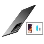 Kit Película de Vidro Nano Curved UV + Capa SlimShield para Samsung Galaxy S22 Ultra 5G - Black