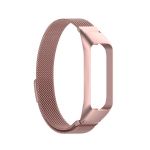 Bracelete Milanese Loop Fecho Magnético para Samsung Galaxy Fit2 (SM-R220) Pink