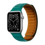 Bracelete Magnetic SmoothSilicone para Apple Watch Series 7 - 45mm - Blue