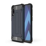 Capa Hybrid Armor Capa Resistente e Resistente para Samsung Galaxy A70 Azul
