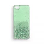 Capa Wozinsky Star Glitter Shining para iPhone Xr Verde