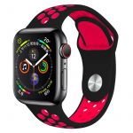 Pulseira Desportiva Apple Watch 42 , 44mm - Compatível com Apple Watch 3 , 4 , 5 , 6 , Se (vermelho) - 48035