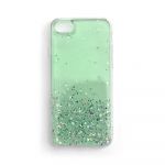 Capa Wozinsky Star Glitter Shining para iPhone 12 Mini Verde