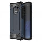 Capa Hybrid Armor Capa Resistente e Resistente para Samsung Galaxy S9 G960 Azul