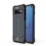 Capa Hybrid Armor Capa Resistente e Resistente para Samsung Galaxy S10 Azul
