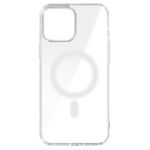 Swissten Capa Magsafe para iPhone 13 Bi-material Cantos Reforçados Transparente - Back-swiss-ms-ip13