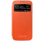 Samsung S-View Cover for Galaxy S4 Orange - EF-CI950BOEGWW