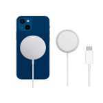 Magnetic Wireless Fast Charger para iPhone 13 Mini - Branco