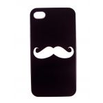 Capa Hibrida para iPhone 4/4S Moustache