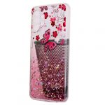Capa Silicone com Desenho Bling Glitter Samsung Galaxy A32 5g A326 Rosa Borboleta, Flowers