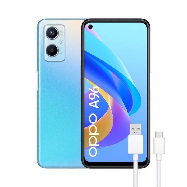 Oppo A96 4G 6.59" Dual SIM 8GB/128GB Blue + Cabo USB 3.1 Type-C ...