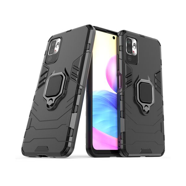 Capa Xiaomi Poco M Pro Armor Ring Black Kuantokusta