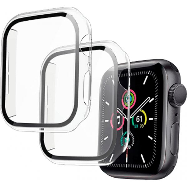 Capa Bumper Vidro Temperado Apple Watch Series 7 45mm E 40mm