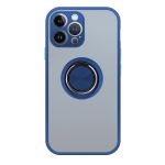 Capa de Gel com Suporte de Íman (smoked) para iPhone 13 Pro Max Azul