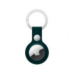 Porta-chaves em Pele AirTag Midnight Green - IS93611