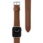 LAUT Bracelete para Apple Watch 42-44-45 Leather Castanho