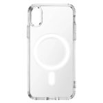 Swissten Capa Magsafe para iPhone X / Xs Bi-material Transparente - Back-swiss-ms-ipx