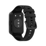 Bracelete Silicone Com Fivela para Fitbit Versa 3 Black - 7427285782590