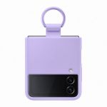 Samsung Capa Silicone com anel Galaxy Z Flip4 Lavanda - EF-PF721TVEGWW