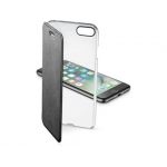 CELLULAR LINE Capa Clear Book iphone 7, 8 Black - 8018080276521