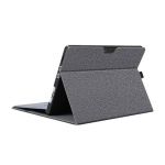 Avizar Capa de Fólio Microsoft Surface Pro 8 Stand Ultra-fino Tecido Cinzento - FOLIO-CLOTH-MPRO8